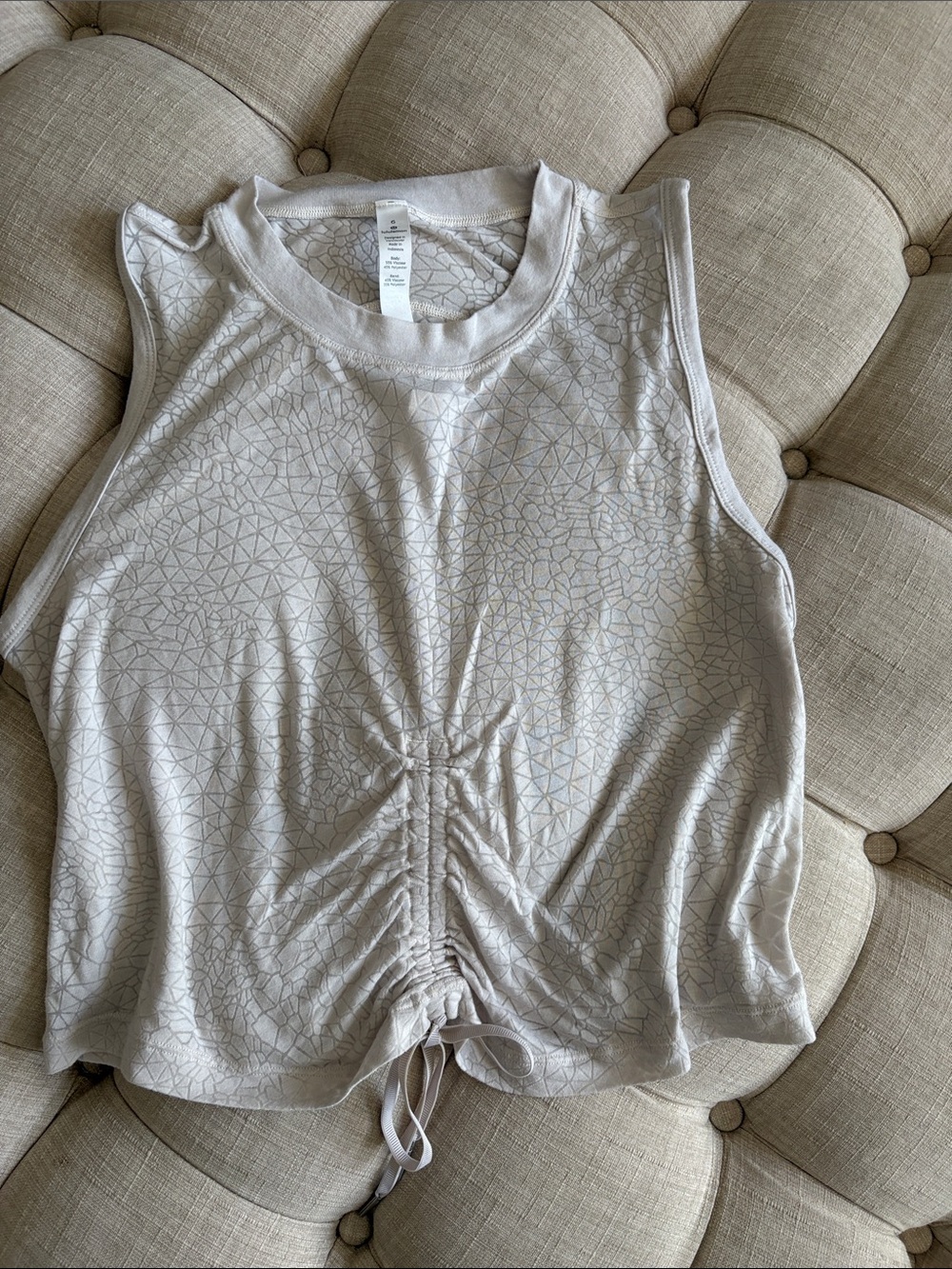 lululemon athletica  Ruched Front Tank